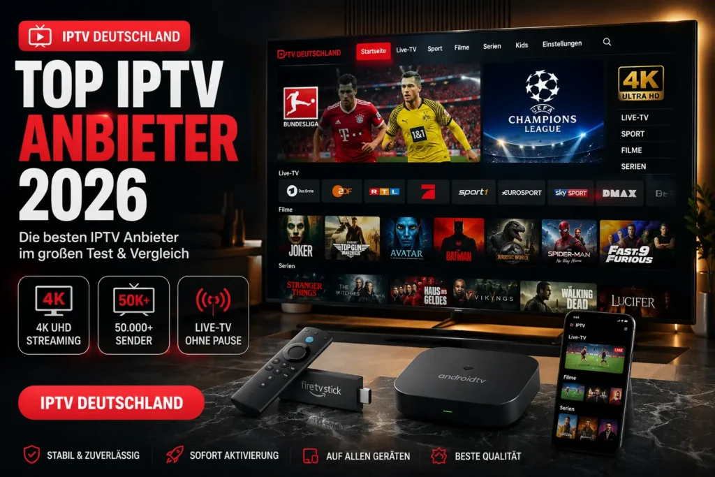 IPTV Anbieter Deutschland